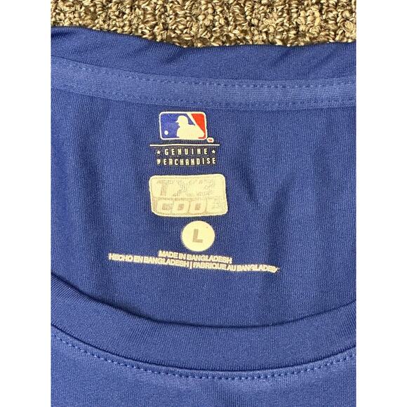 Genuine Merchandise TX3 Chicago Cubs Mens Sz L Baseball Cool Performance MLB - Picture 3 of 5